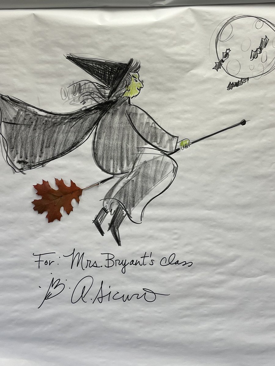 qrbryant's tweet photo. Had a wonderful visit from Aimee Sicuro who is the author and illustrator of If You Find a Leaf #qrspride https://t.co/1qtyFsJM1X