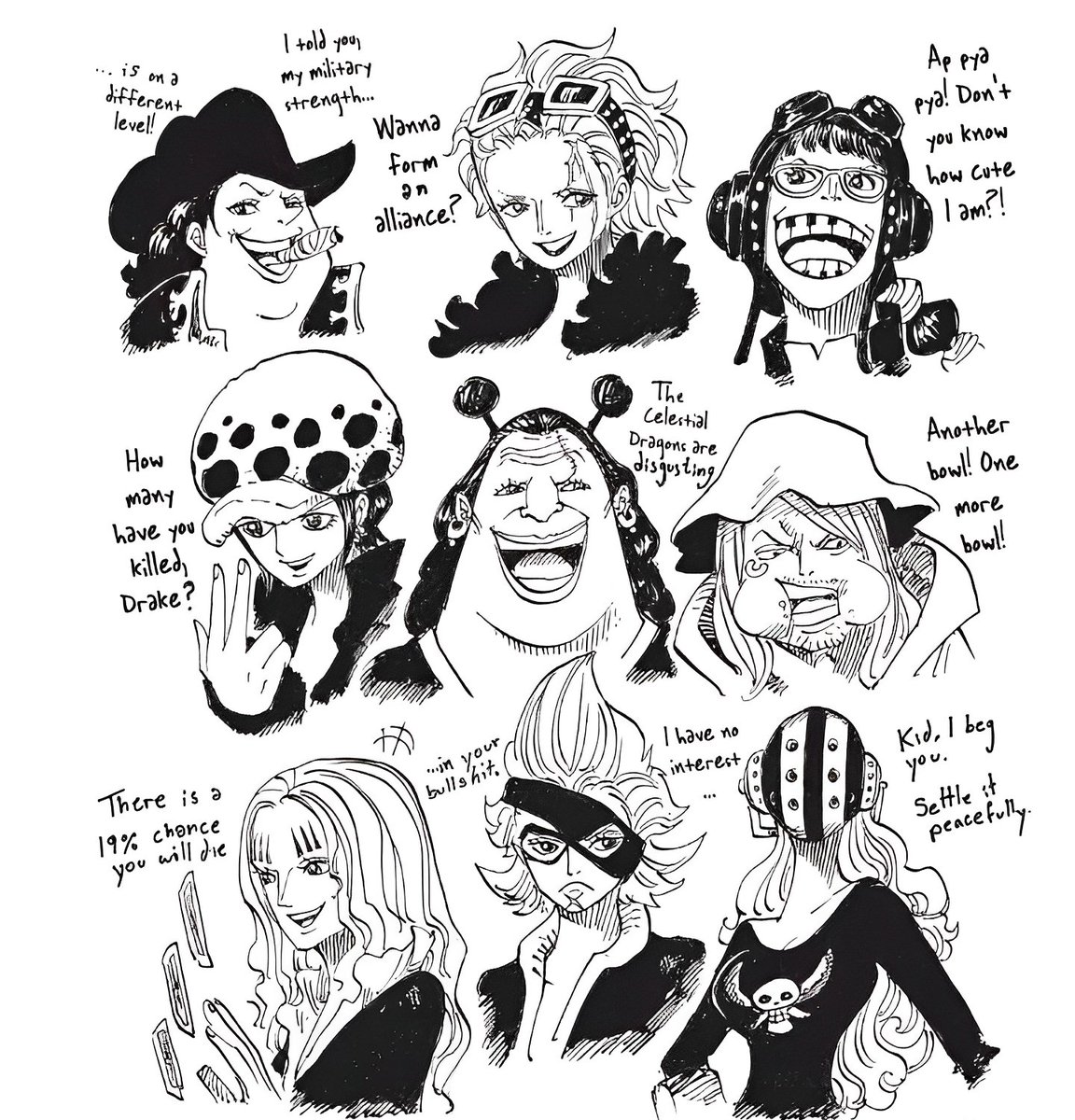 Hourly One Piece Girls on Twitter "One Piece characters gender swap"