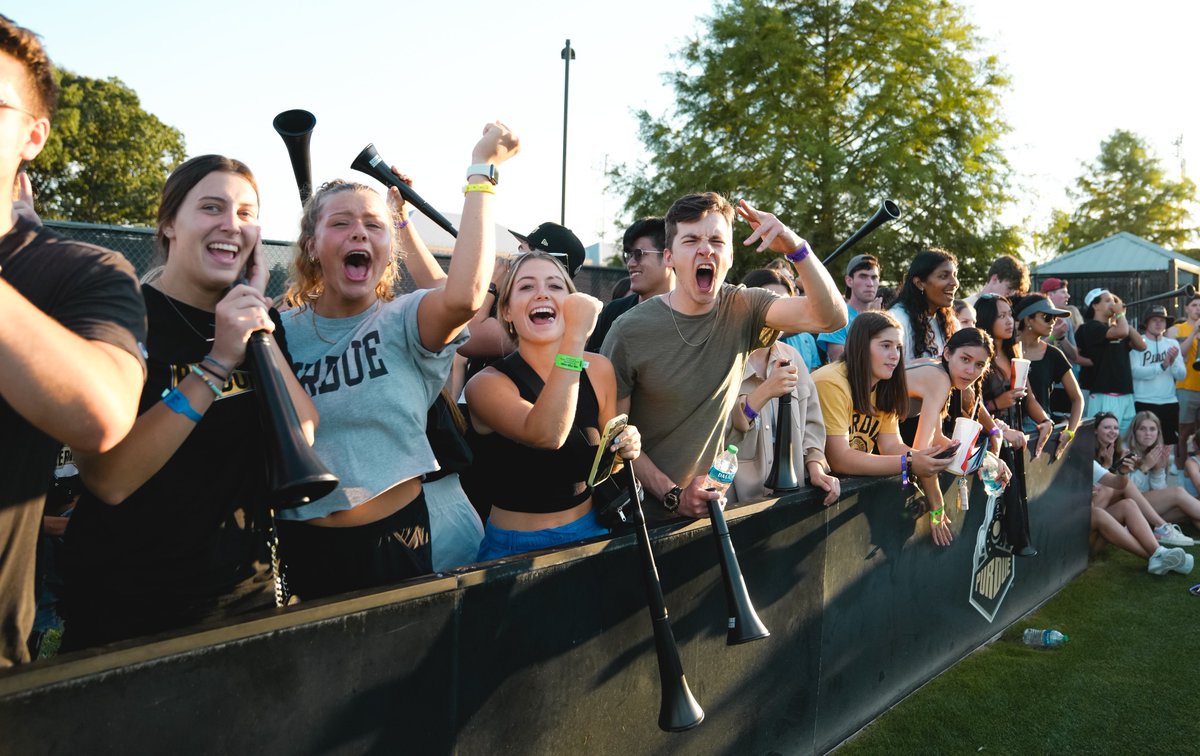 Boilermaker Nation, thank you for your support this season! It started with a record-setting crowd and never wavered. 👏

Here's to more fun at Folk Field next season.

#BoilerUp 🚂⚽️