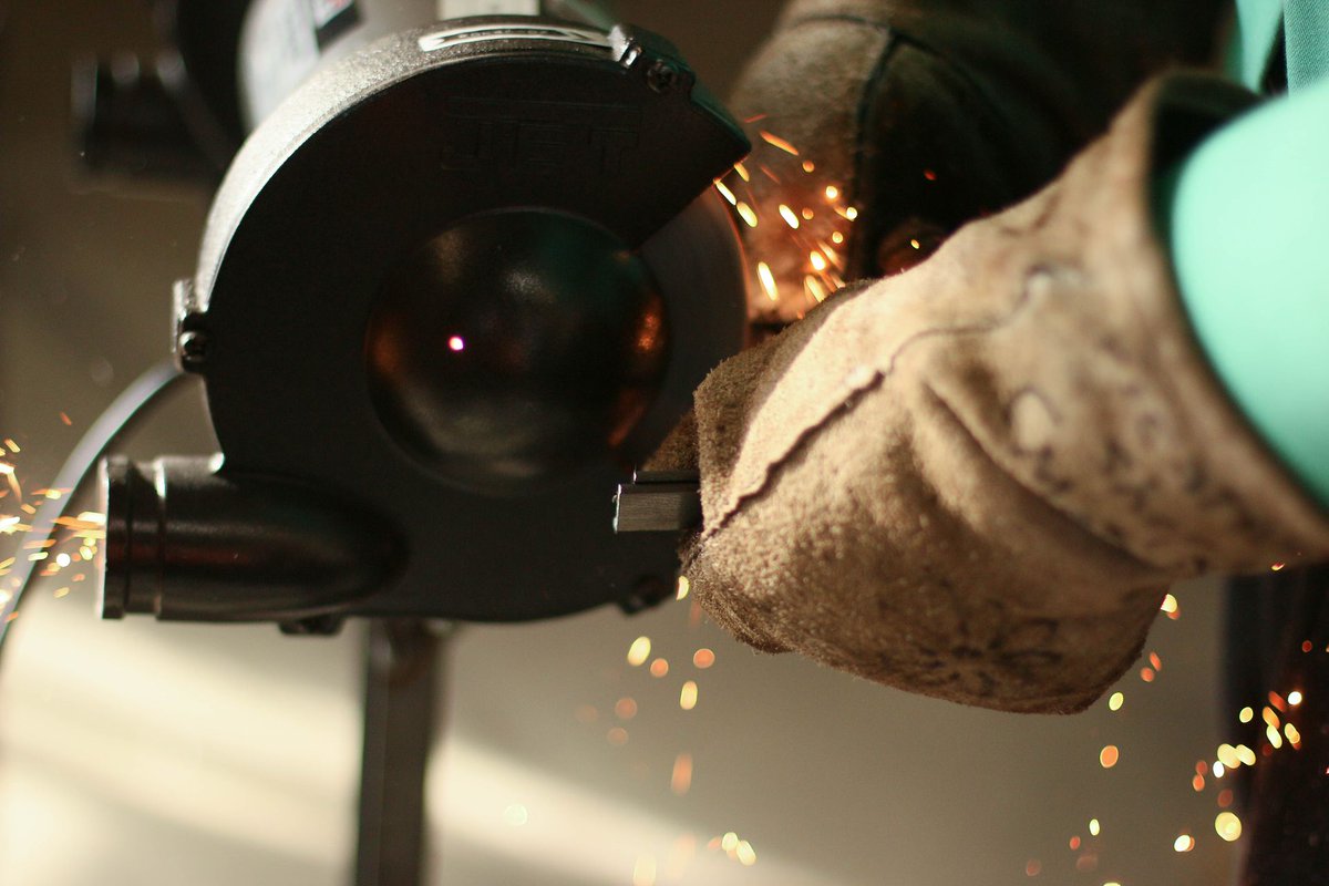 CALgresham's tweet photo. Sometimes school is such a grind! #wegotyou #calcharter #manufacturing https://t.co/701dbb03wv