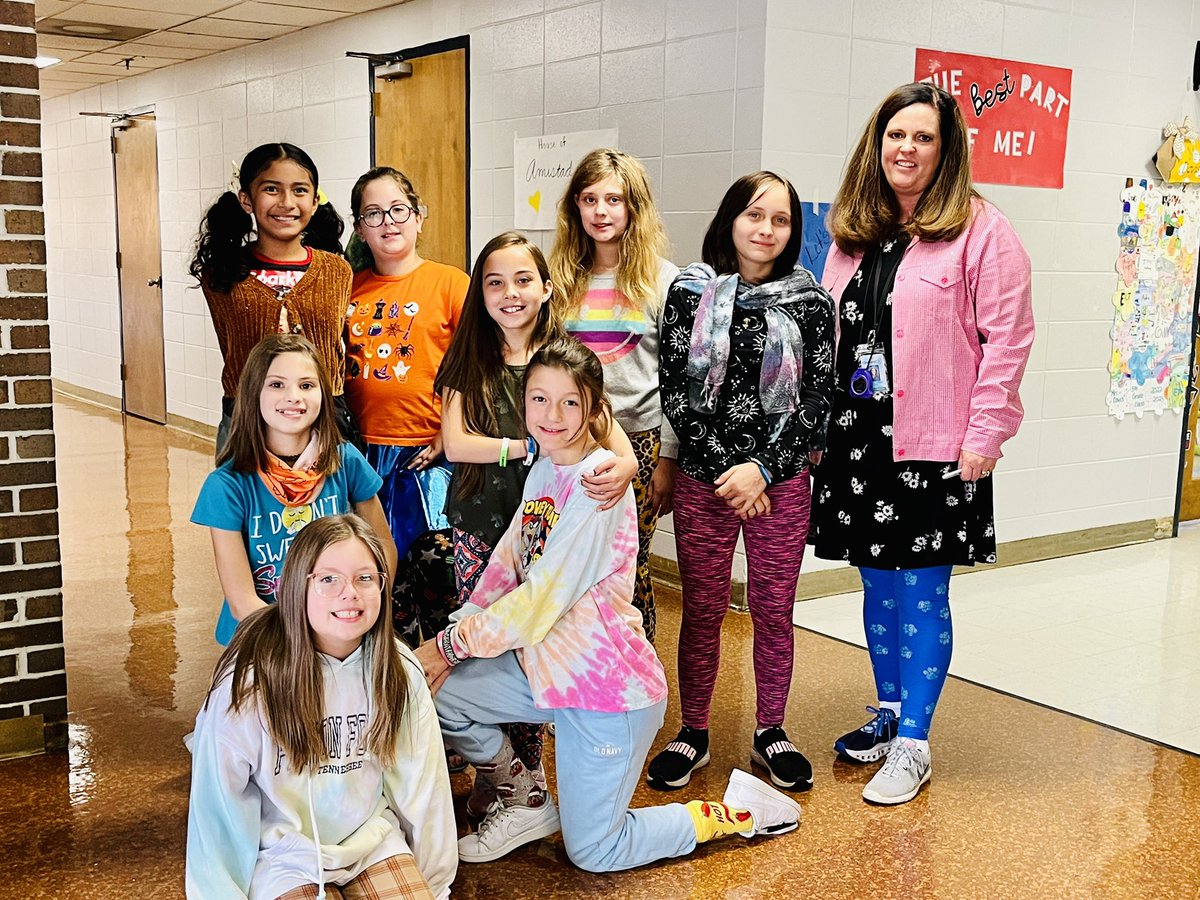 RossRockets's tweet photo. Mrs. Davis and Mrs. Tillotson’s classes have been enjoying Red Ribbon Week so far! Pajama day Monday &amp; Mismatched outfit Tuesday. We can’t wait to see tomorrow’s crazy socks! https://t.co/LhvqZ0QGdk