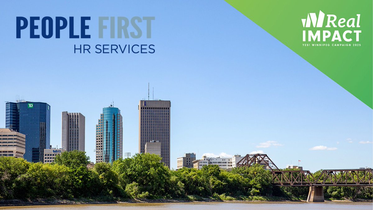YesWinnipeg's tweet image. Founded in 2001, Winnipeg-based @PeopleFirstHR_ provides HR solutions to businesses across Canada. 

People First HR is also helping grow Winnipeg by supporting our business development team. Learn more at yeswinnipeg.ca/realimpact.