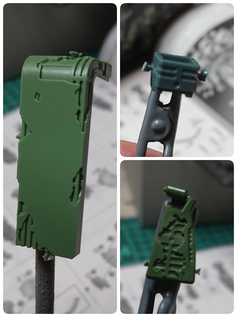 jiro95549110's tweet photo. ドアンザク
気になったポイント
その3
マスキング面倒そうな?
部分塗装しないと駄目な
ダメージ整形箇所
頑張って、筆塗装…?
#ガンプラ #プレバン
#ドアンザク #ms06f
#ククルス・ドアンの島 https://t.co/4VEhZO6qy2