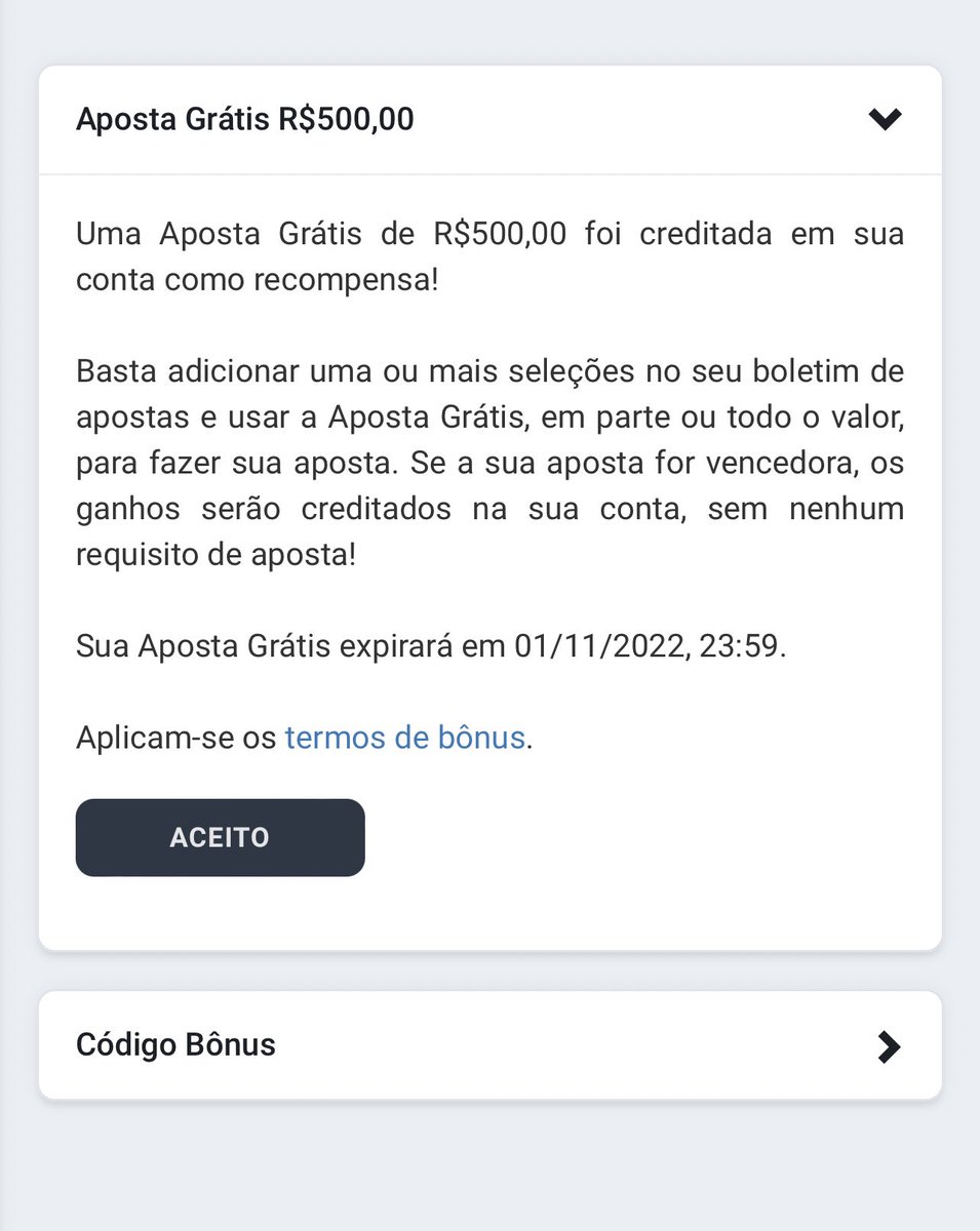 codigo betano hoje