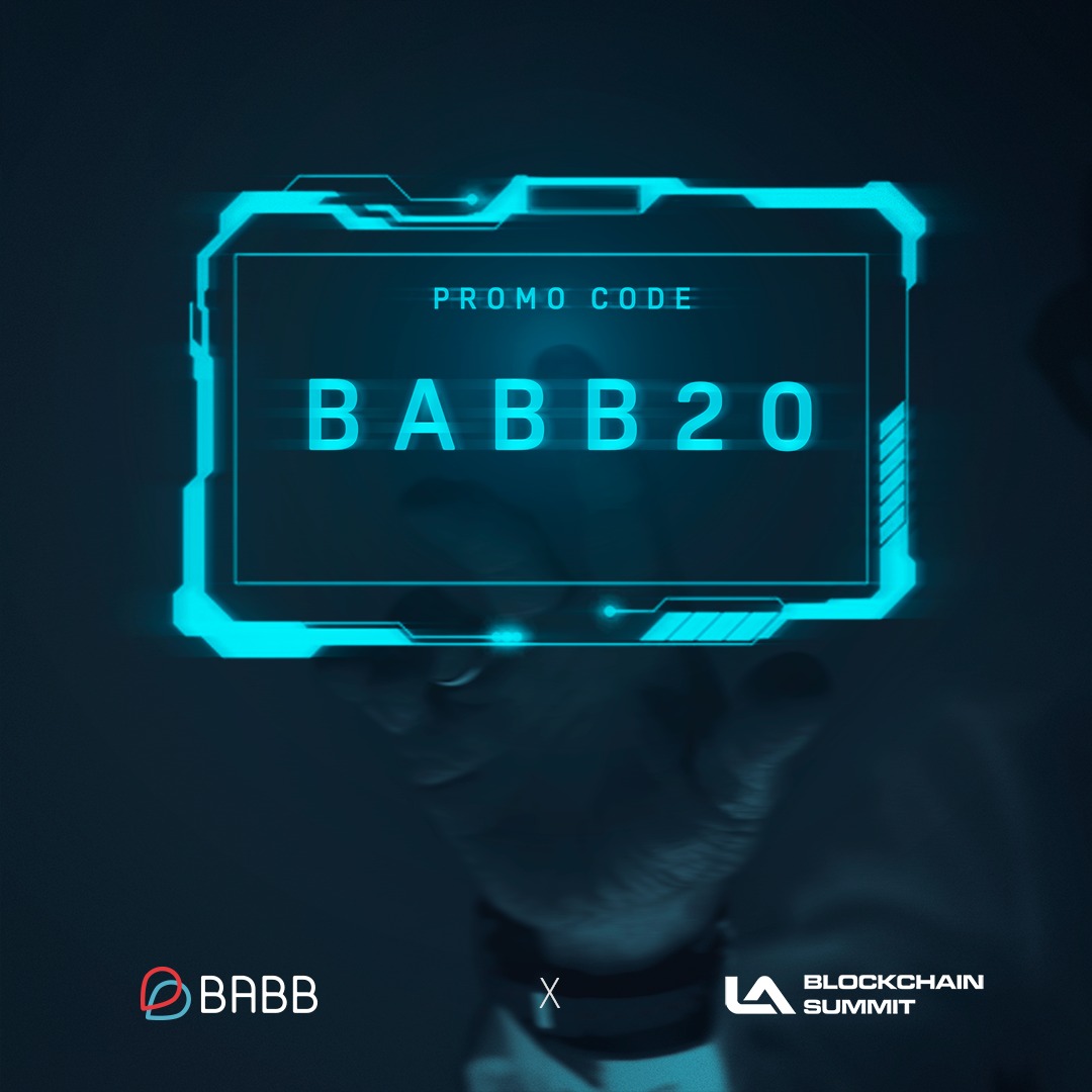 getbabb's tweet photo. Need a ticket 🎫 to attend the @LABlockchainSmt?
Visit this link to choose a category 👉🏽 https://t.co/2WQCjf0AV4
And add BABB20 as a promo code to benefit from a 20% courtesy discount! 💥
#getbabb #TheFutureofPayment #BAX #CurrencyX #LABlockchainSummit #TimDraper https://t.co/dhS5TT9p7a