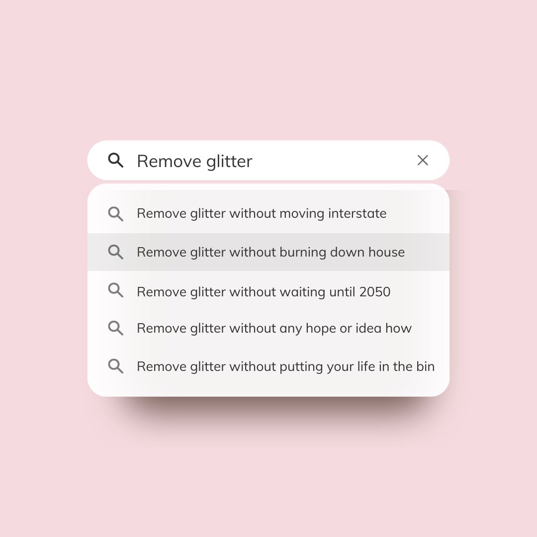 Glitter removal our FAV hobby since 2014 😫😭. Read the #RealTalk article on how to remove glit without waiting until 2050.

#Glitter #BiodegradableGlitter #MakeupRemoval #MakeupTips