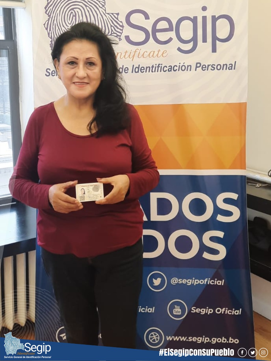 OficialSegip's tweet photo. #BrigadaConsular en Nueva York - #EEUU brinda cédulas de identidad a hermanos compatriotas con eficacia y calidez.
¡Los esperamos en 237 W 37th St Floor 13, New York, NY 10018, Estados Unidos hasta el sábado 29 de octubre!
#ElSegipConSuPueblo
#UnidosEstamosSaliendoAdelante https://t.co/98N9i6SfeU