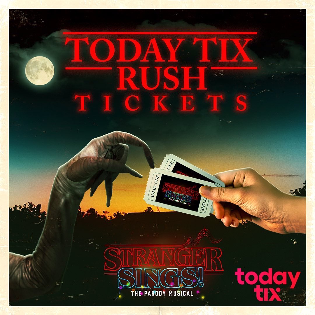 🚨ATTENTION NERDS, GEEKS AND FREAKS🚨Starting this Thursday, October 27th we are releasing digital rush tickets through @TodayTix.