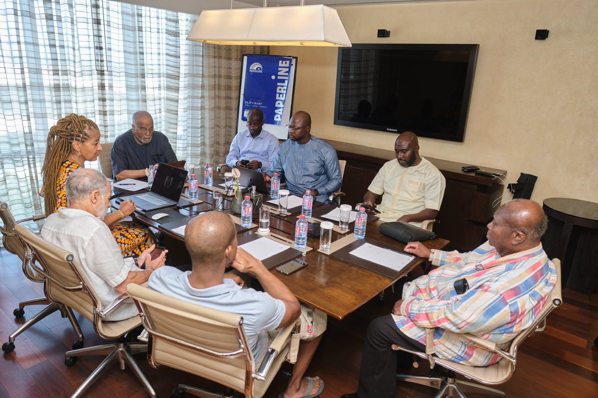 TheITCollab's tweet photo. We held our board meeting in Ghana 🇬🇭 It was a pleasure to finally meet w/ our Ghanaian Board members in-person while we convened our U.S. members over Zoom. We discussed plans to strengthen digital literacy in rural areas, and how our we can support infrastructure. #ghana #tech https://t.co/96WfZptGdt