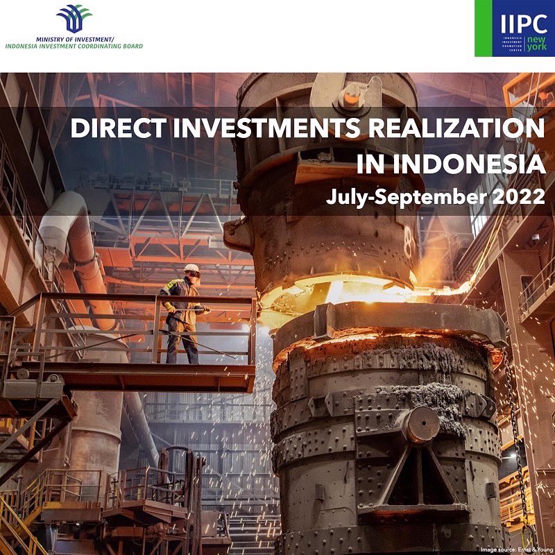 IIPC_NewYork's tweet photo. In Q3 of 2022, #Indonesia recorded 42.1% growth (y/y) in direct #investment realization in 2022, valued at US$ 19.85 Billion (not including financial and upstream oil and gas sectors).

Two countries in the Americas (USA and Canada) are in the top-20 source of FDI.

#IIPCNewYork https://t.co/rsnTiF7Yyo
