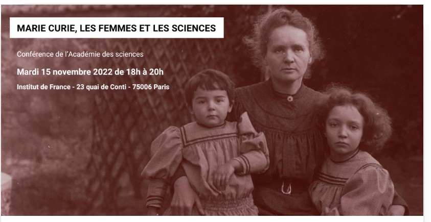 5edesFemmes's tweet photo. #MarieCurie, pionnière #sciences enfin reçue @AcadSciences 💪
#mixite #radioactivite,#femmes https://t.co/EgzqOjNGAp https://t.co/Z8CBxXONkF