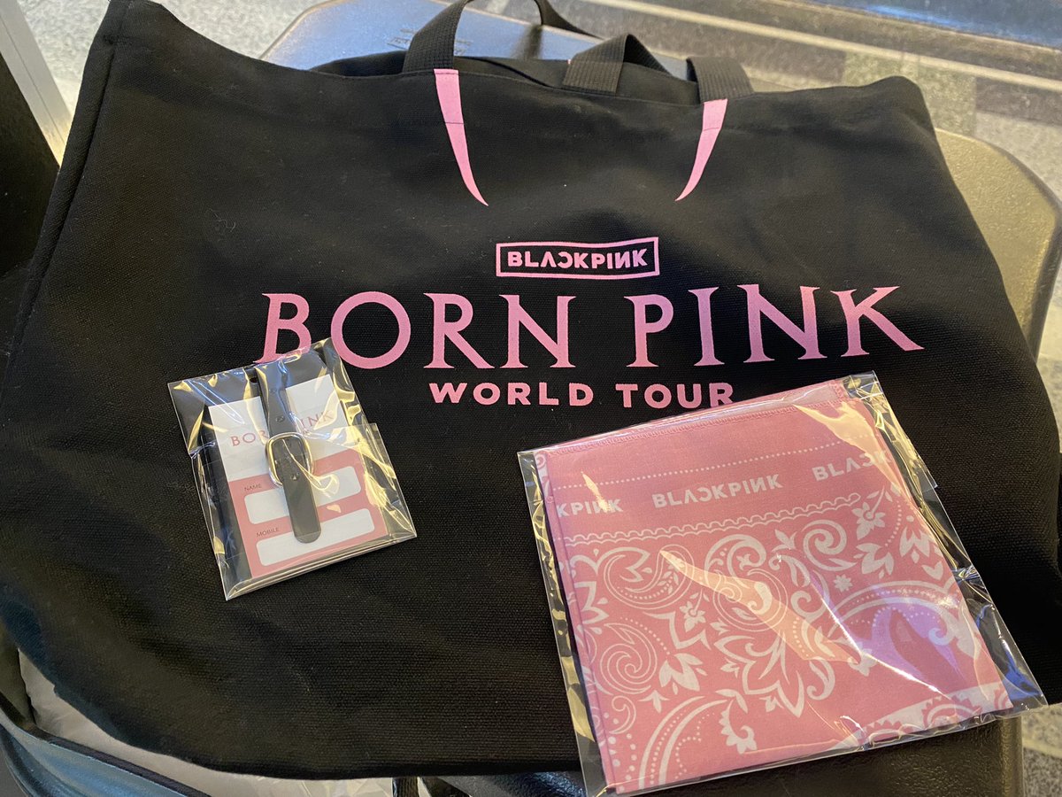 Blackpink Born Pink World Tour Encore VIP Backpack Lanyard