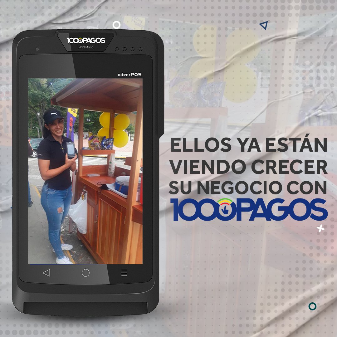 1000Pagos's tweet photo. Únete a 1000Pagos y comienza tú también a crecer con tu negocio.

Nuestro #PAR-1 es el único equipo del mercado que viene cargado con doble Sim Card de Digitel y Movistar, listo para facturar a 1000💸💸

Contáctanos al 0212-820.90.00 o a través del DM☎  #25DeOct https://t.co/L159wY3Ja5