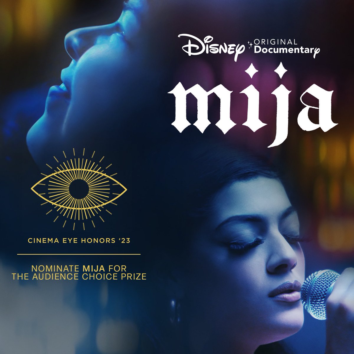 DisneyOrigDocs's tweet image. Vote for #MijaFilm for this year’s @cinemaeyehonors Audience Choice Prize! Voting is open now through Tuesday, November 1st. #CEH2023 cinemaeyehonors.com