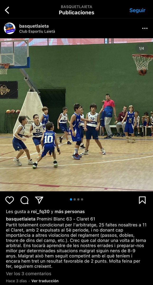 muunozandrea's tweet photo. sincerament m'acaba d'explotar el cap🤯 Com pot ser que d'un partit de PREMINIS el que es destaqui sigui el marcador i l'arbitratge? Perdoneu, però des de la meva humil opinió crec que hi ha gent que no ha entès massa els valors d'aquest esport. https://t.co/E2CSaEhmsa