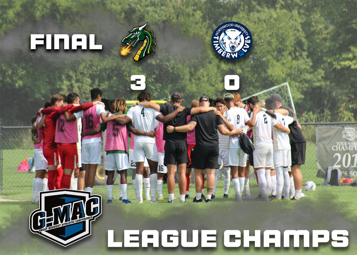 TuMensSoccer's tweet photo. FINAL 🔥🐉

With today’s win over Northwood your Tiffin Dragons are the 2022-23 GMAC 
League Champions 🏆

#CHAMPS #godragons #TUMS https://t.co/1KImWRuyBE