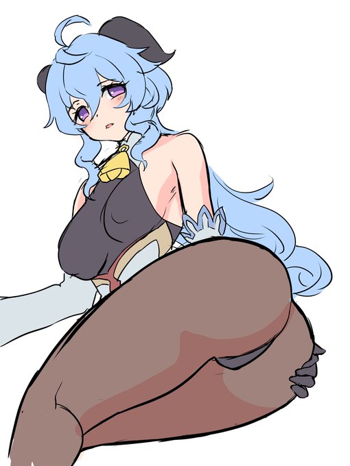 甘雨ちゃん落書き 