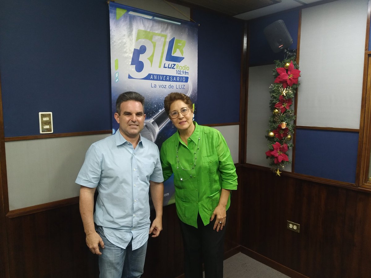 Hoy "En alta voz" nos visitó Paúl Márquez, médico veterinario, presidente de <a href="/fegalago/">FEGALAGO</a> <a href="/PAULMARQUEZS/">PAUL MARQUEZ</a> a propósito del 3er Expo Congreso Latinoamericano de ganadería tropical del 2 al 6 de noviembre en Hotel Tibisay <a href="/campocafeciudad/">campocafeciudad</a> #Maracaibo #25Octubre