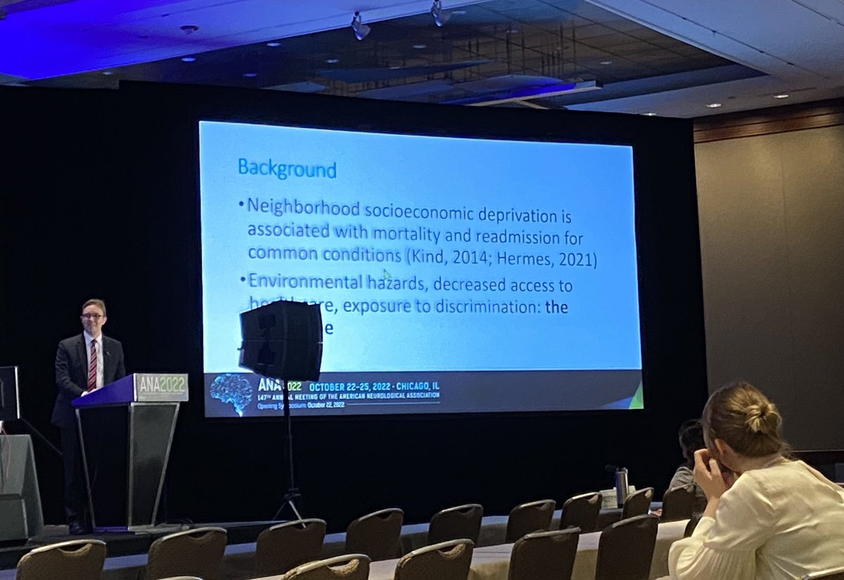 Last session @TheNewANA1, but perhaps, the one that affects us all — Advancing Neurologic Equity @DrRiveraMindt @nlrosendale Amy Kind, Lilyana Amezcua & @JayBLusk w/@Lskolarus @DrRoyHamilton — Good job ANA! 👍