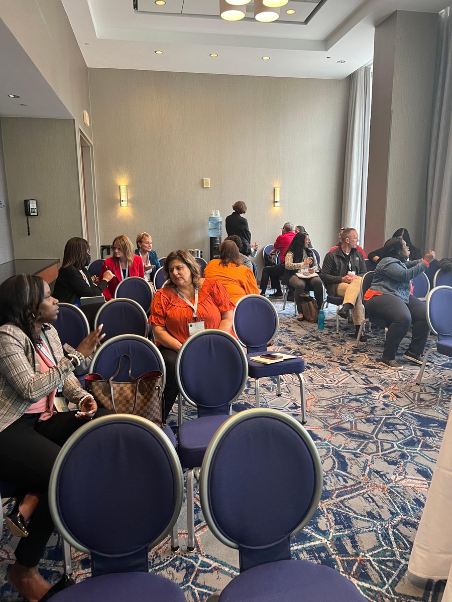 InsightEdGroup's tweet photo. 🌟 @ATReynolds40 leading her session on Alternative Certification to Address Teacher Recruitment at #AAEE2022 featuring @gainesvilleisd! Thank you to everyone who joined us!
#TSLGrant @AAEEorg https://t.co/nGozkeBrZr