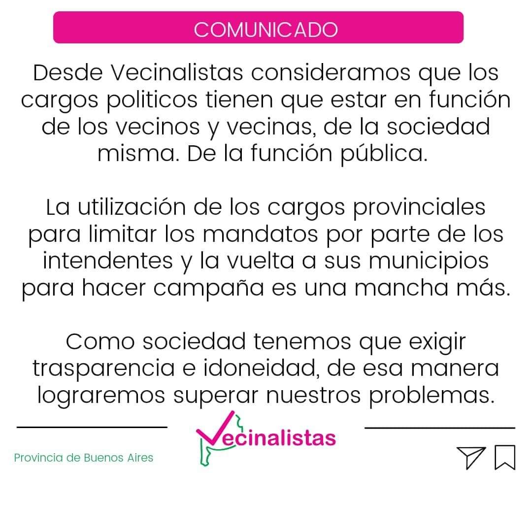 VosLujan's tweet photo. Los cargos electivos se deben ocupar todo el tiempo por cuál se es electo y no especular con ocupar otros cargos ejecutivos como han hecho varios Intendentes y legisladores que ahora vuelven a sus cargos electivos especulando con quedarse después del 2023.

#SomosLujan https://t.co/AsmS81nBfh