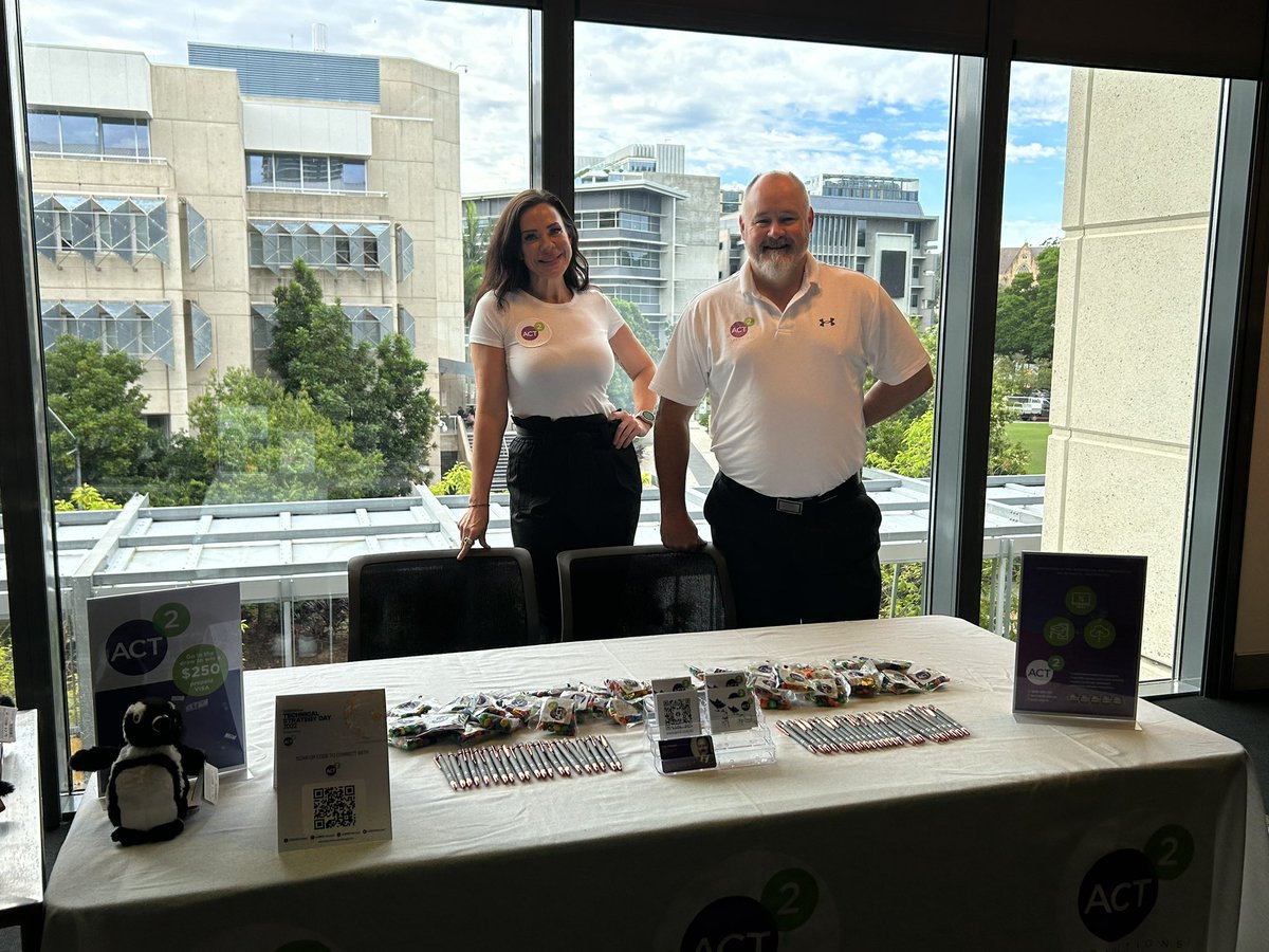 Hello Brisbane 🙌 Andy and Helen are at it again <a href="/SMSFAdviser/">SMSF Adviser</a> #smsftechnicalstrategy