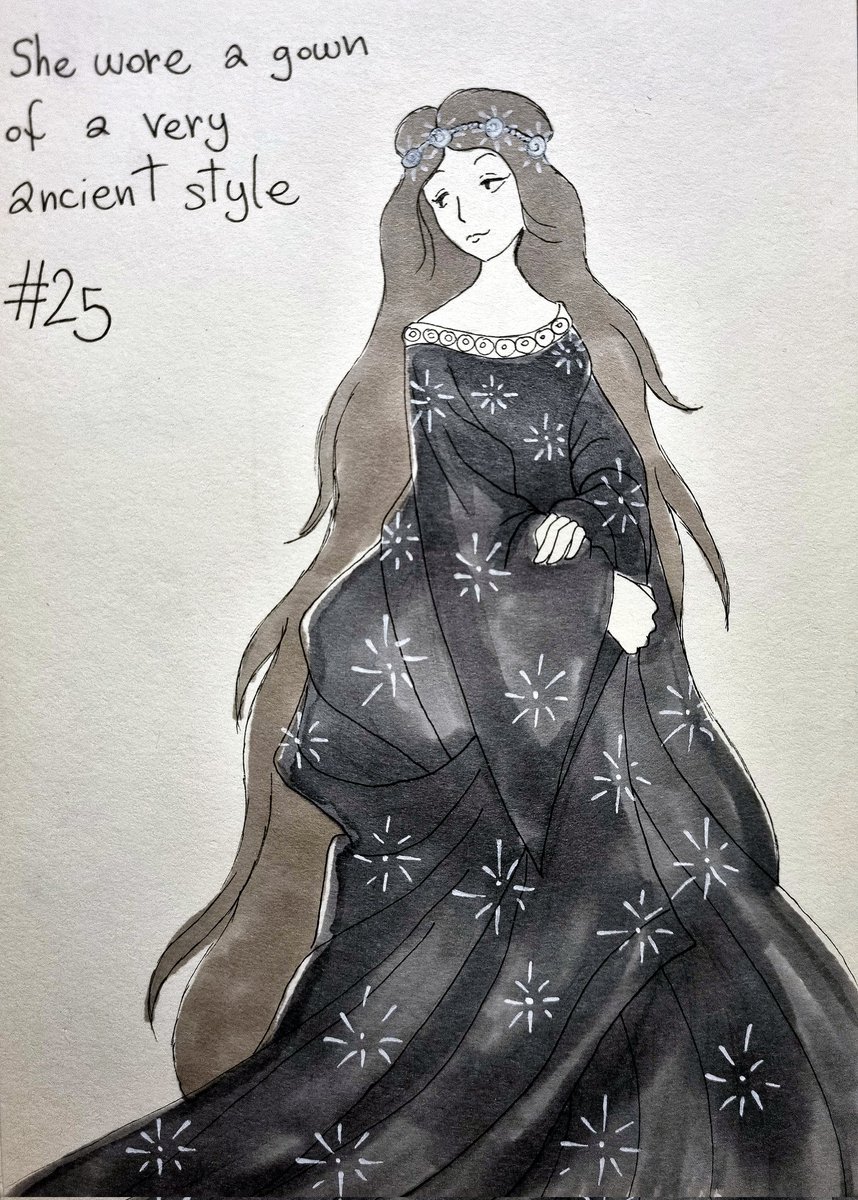 wrenfengtianshi's tweet photo. Inktober without prompt
The ghost of Maria Absalom from #JonathanStrangeAndMrNorrell #JSAMN https://t.co/BgdNBbD9HO