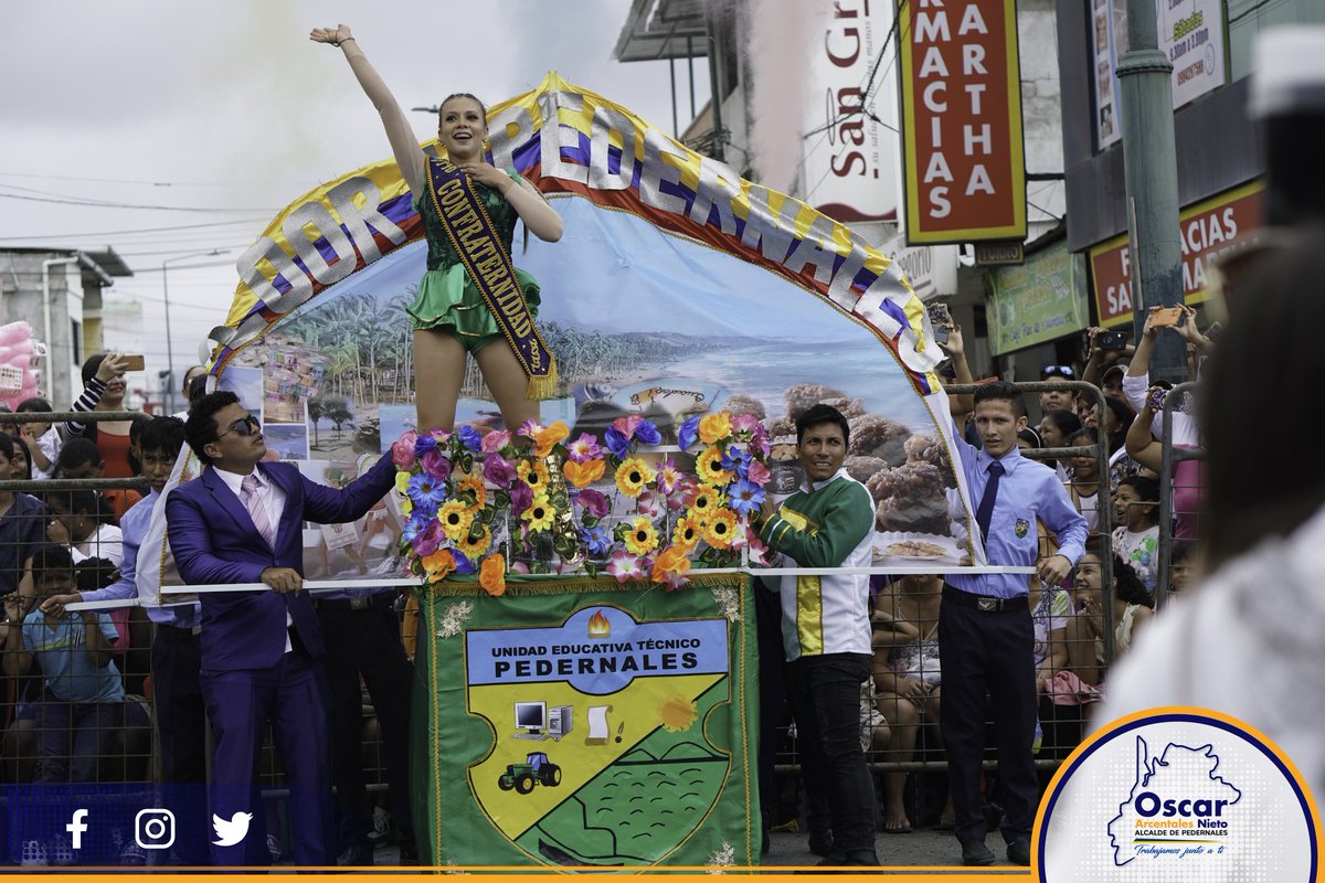 OscarTatoA's tweet photo. Celebramos con entusiasmo el comercio de un cantón que crece cada día, la energía de #Pedernales, el Primer Punto de la Mitad del Mundo reaviva la zona norte de #Manabí.
#MesDelComercio. 👖
#FiestasDelComercio. 🎉
#OctubreEnPedernales. 🇪🇨
🎵🎶🎵 https://t.co/OKUusrInLO