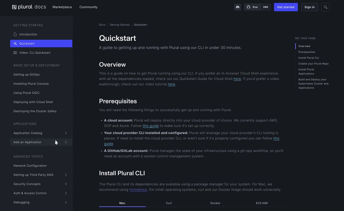 plural_sh's tweet photo. We recently revamped our documentation and onboarding experience for new users π
Check out our brand-new documentation at https://t.co/DJyNryKJCZ https://t.co/45hq11Abiv