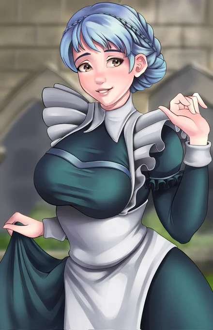 Girls in "costumes" every day until Halloween - Maid Marianne 