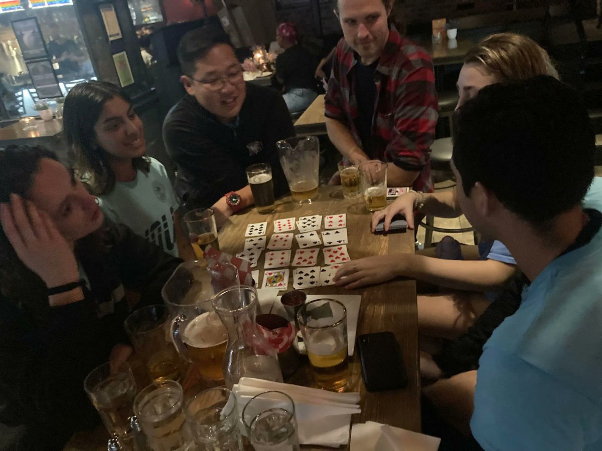 ShenanigansNY_'s tweet photo. Hey there, #ShenaniFam! 🖐️Thanks to everyone who came to #ShenanigansNY 's event at @TheChelseaBell yesterday. Next week's event will be on Halloween! 🎃
#ThingsToDoInManhattan #BudsAndBoardGames #FamilyFun #BGG https://t.co/Ubn53mHAIy
