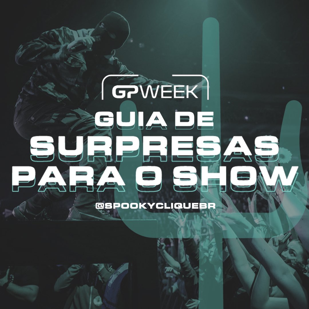 spookycliquebr's tweet image. VEIO AÍ! Em parceria com alguns fãs e portais, o @spookycliquebr preparou algumas surpresas para o show do @twentyonepilots no GPWeek. Confiram! 💙