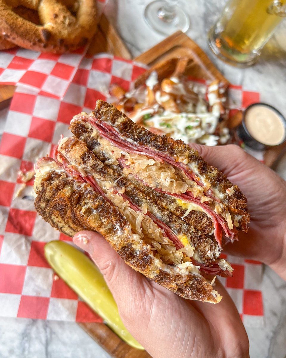 Sorry, can’t talk right now 😋 #ReubenSeason