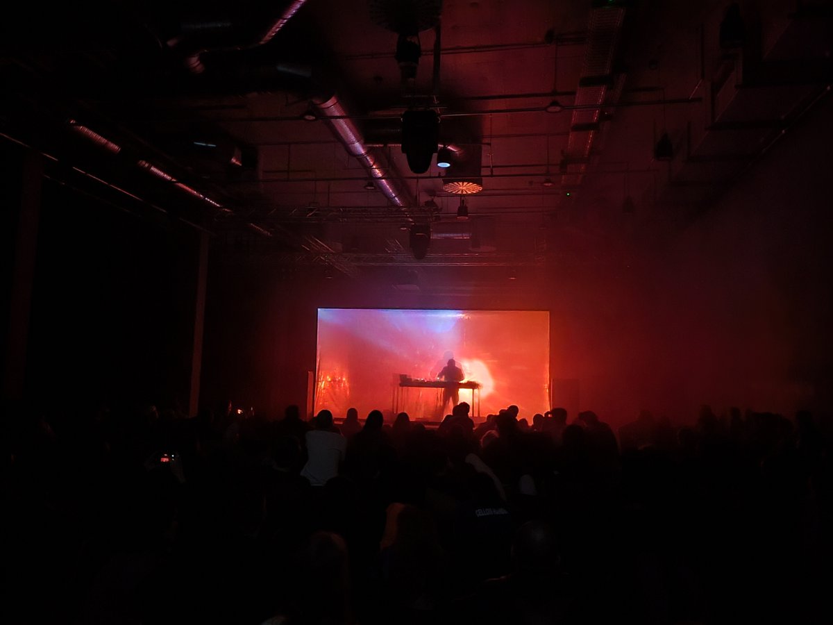 Thanks for the great show at Silent Green in Berlin <a href="/thebugzoo/">The Bug(official)</a> and <a href="/sarahdavachi/">Sarah Davachi</a>