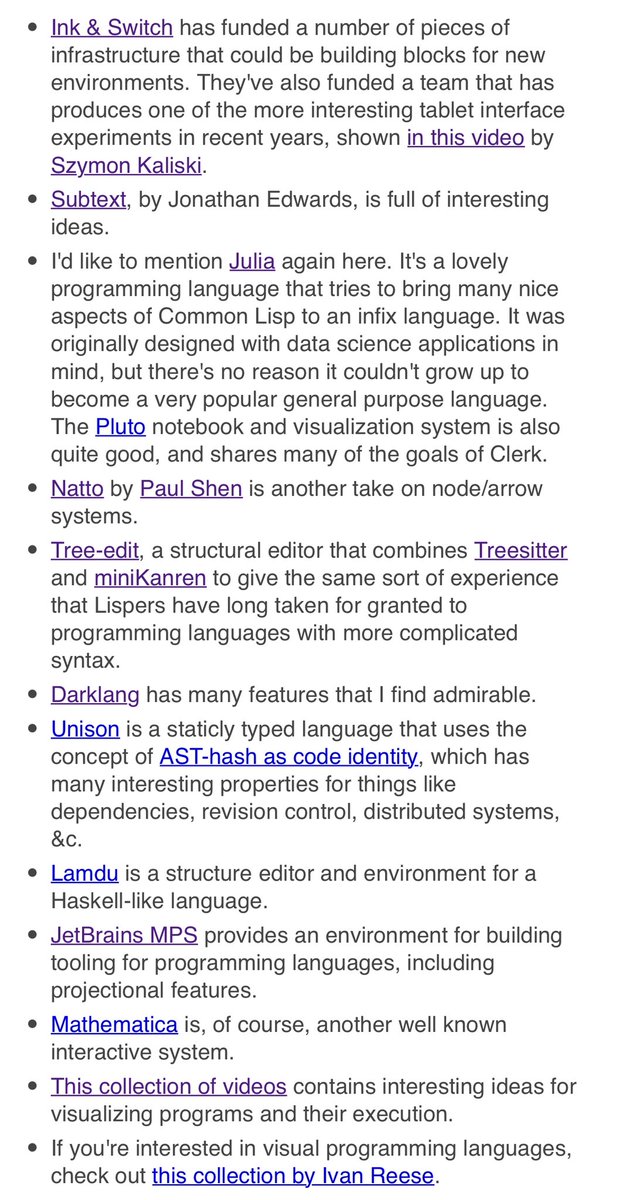 jackrusher's tweet photo. Transcript with more notes, timecodes that jump to that part of the video, and additional references I couldn’t fit into the original talk 🙂 https://t.co/n3Y66jLqVF