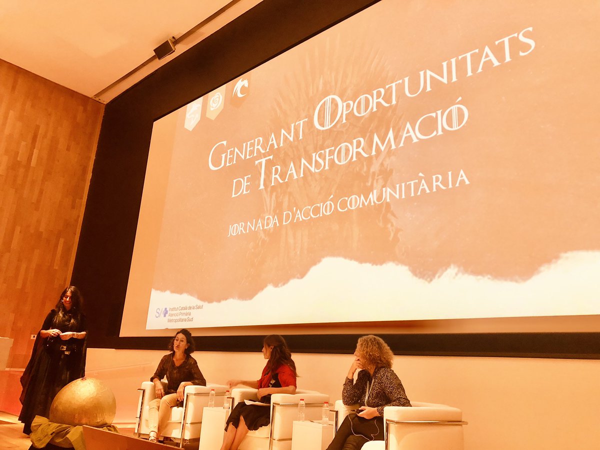 silvina_lugones's tweet photo. #JornadaComunitàriaAPMS Esdevé fonamental establir sinèrgies que permetin obrir nous camins tot generant oportunitats de transformació per millorar la vida de les persones ♥️ https://t.co/y0brKhPPQr