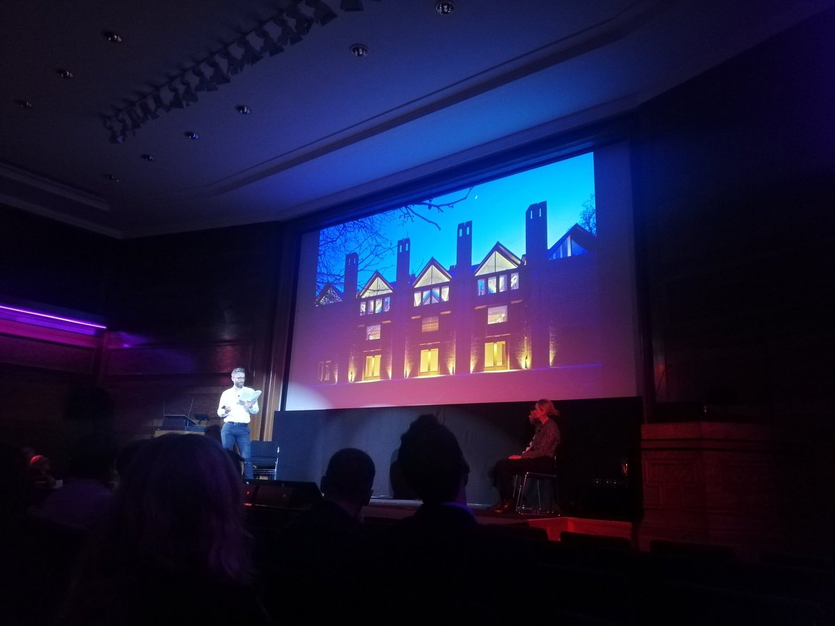 The talk of <a href="/RIBA/">Royal Institute of British Architects</a> Stirling Prize this year's winner tonight, The New Library, Magdalene College in Cambridge by Níall McLaughlin Architects, impressive building with more than 7 years hard work👍😯