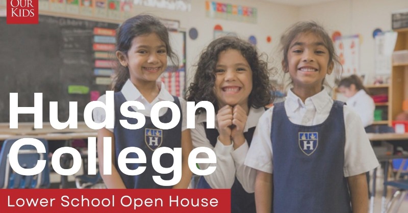 ourkidsnet's tweet photo. TOMORROW: @hudsoncollege lower school open house:
November 18th from 10am-12pm. Visit our website for more information.