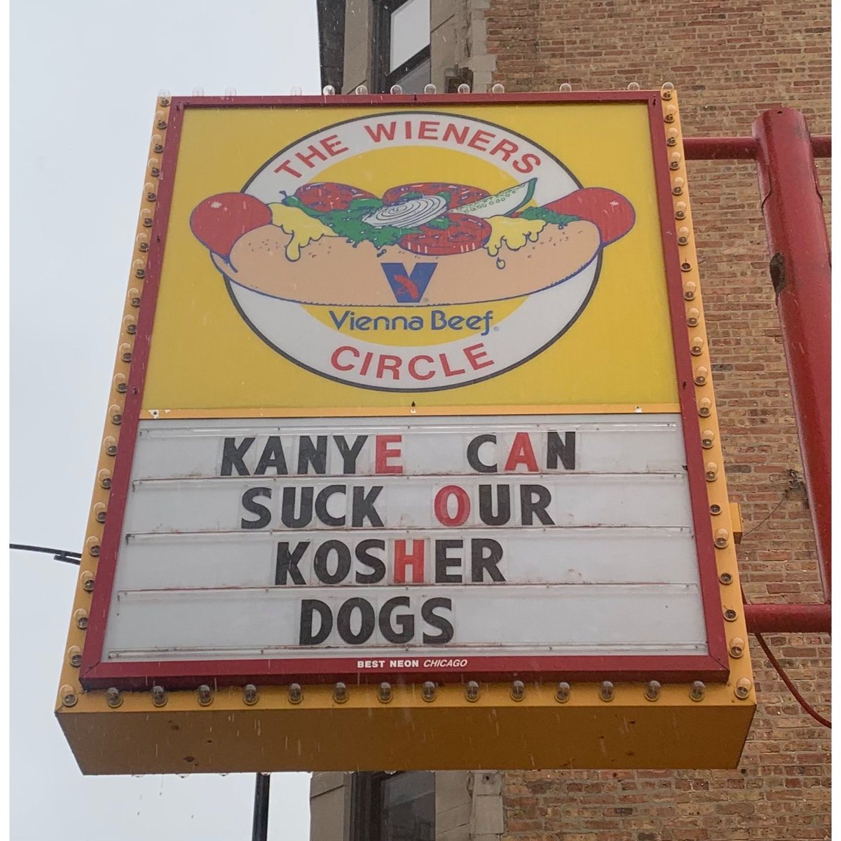 Chicago has officially dropped Kanye as a spokesperson