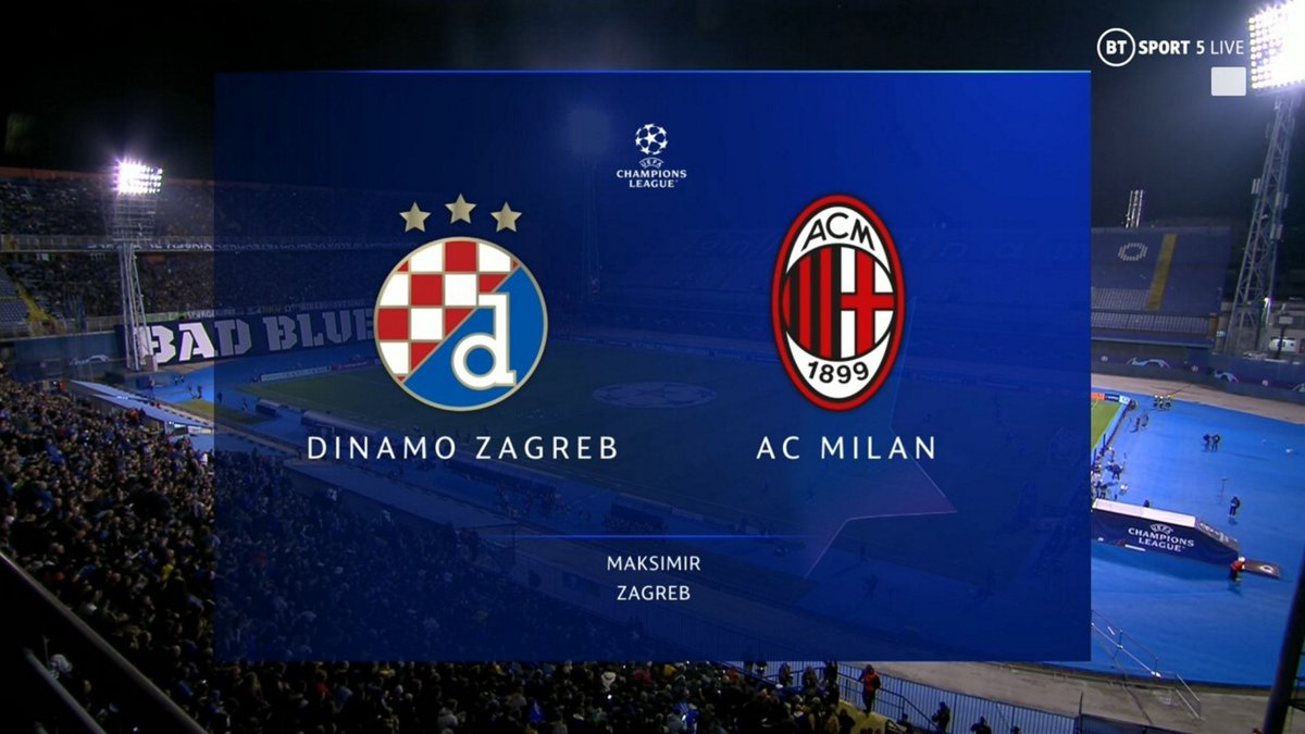 Full match: Dinamo Zagreb vs AC Milan