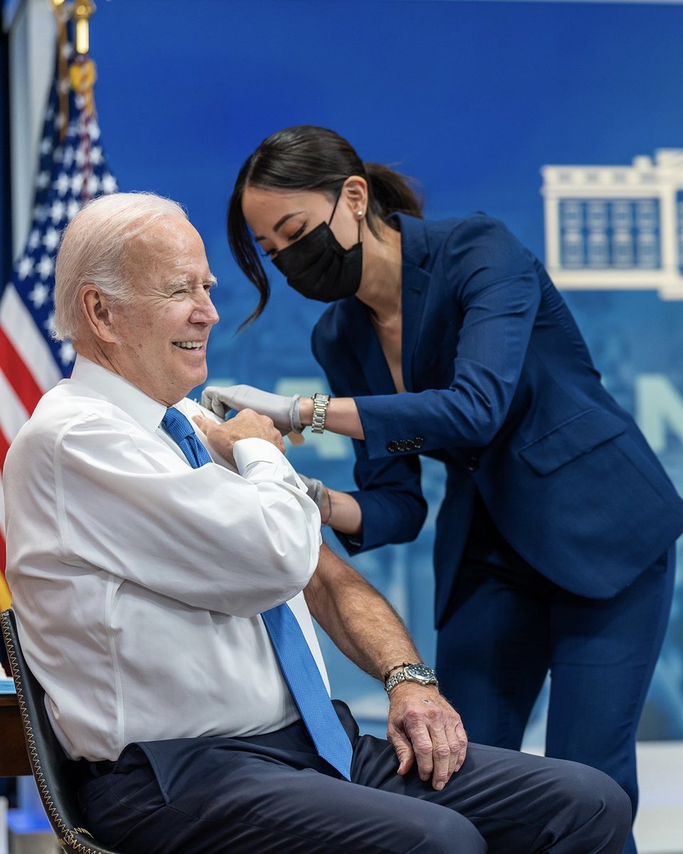 Over 20 million of our fellow Americans have already gotten the updated COVID vaccine. And today I joined them.

Make a plan to get your shot at Vaccines.gov.