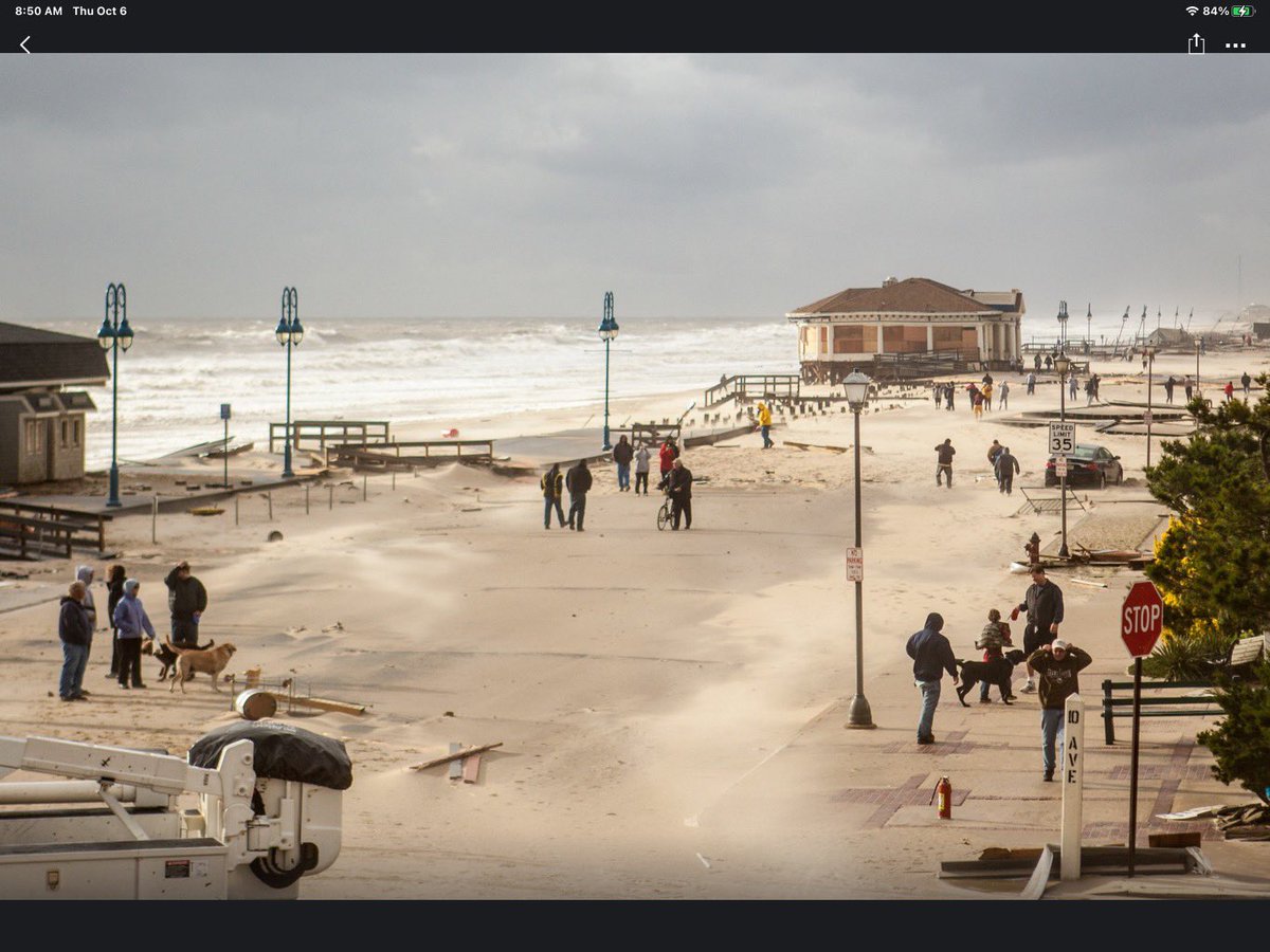 BrianForNJ's tweet photo. TONIGHT: 10 yrs after Sandy, a look back and ahead to our Jersey Shore, including @belmardays ‘s Belmar. 11pm @NBCNewYork https://t.co/9jiH8rNueS