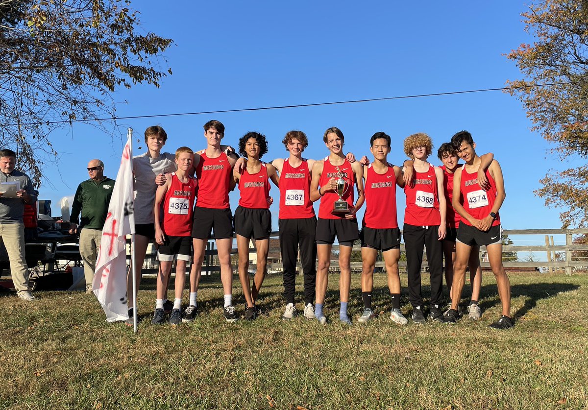 MeridianHS_XC's tweet photo. Meridian Boys &amp; Girls are Northwestern District Champions! 🏆 First time since 2010 that both Mustang teams win! Congrats to Tucker A, Henry H, Colin W, Jackson F, Joseph Z, Henry S, William A, Grace C, Molly M, Alexis N &amp; Katherine S on earning All-District 🏅! @MHSSports121 https://t.co/lR2Dw6l1T6