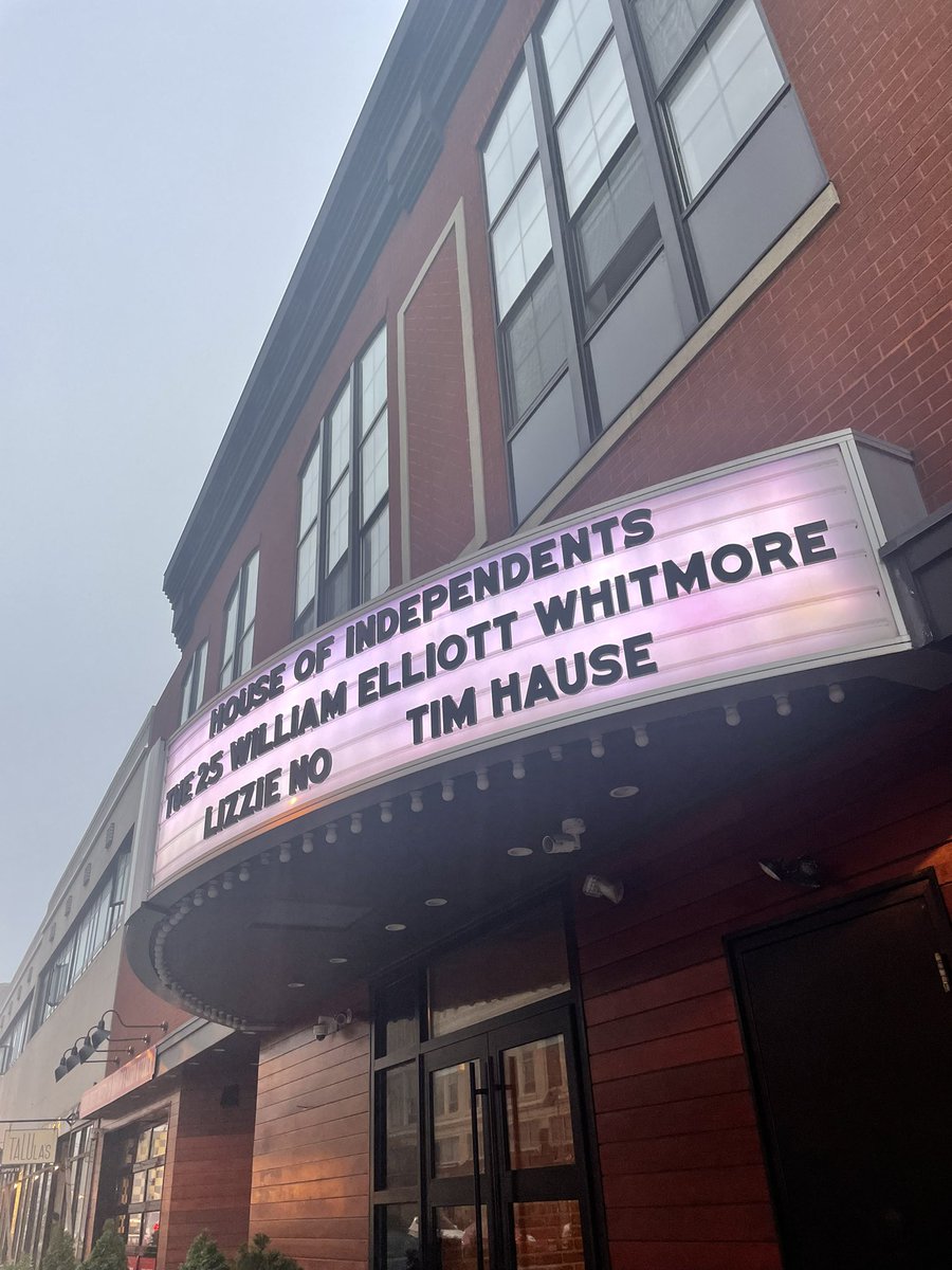 never gets old, seeing your name on the marquee. this jersey songwriter is playing asbury park for the first time tonight!