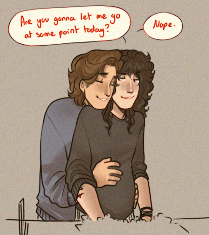 lazyjunebug's tweet photo. steddie dads AU pt 22 and 6 days until the zine is out!!! hnhhghh
#steddie #strangerthings https://t.co/NKKtNsvxaI