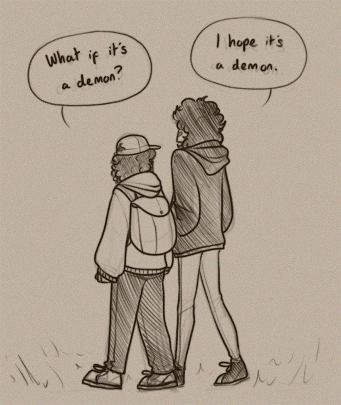 lazyjunebug's tweet photo. steddie dads AU pt 22 and 6 days until the zine is out!!! hnhhghh
#steddie #strangerthings https://t.co/NKKtNsvxaI