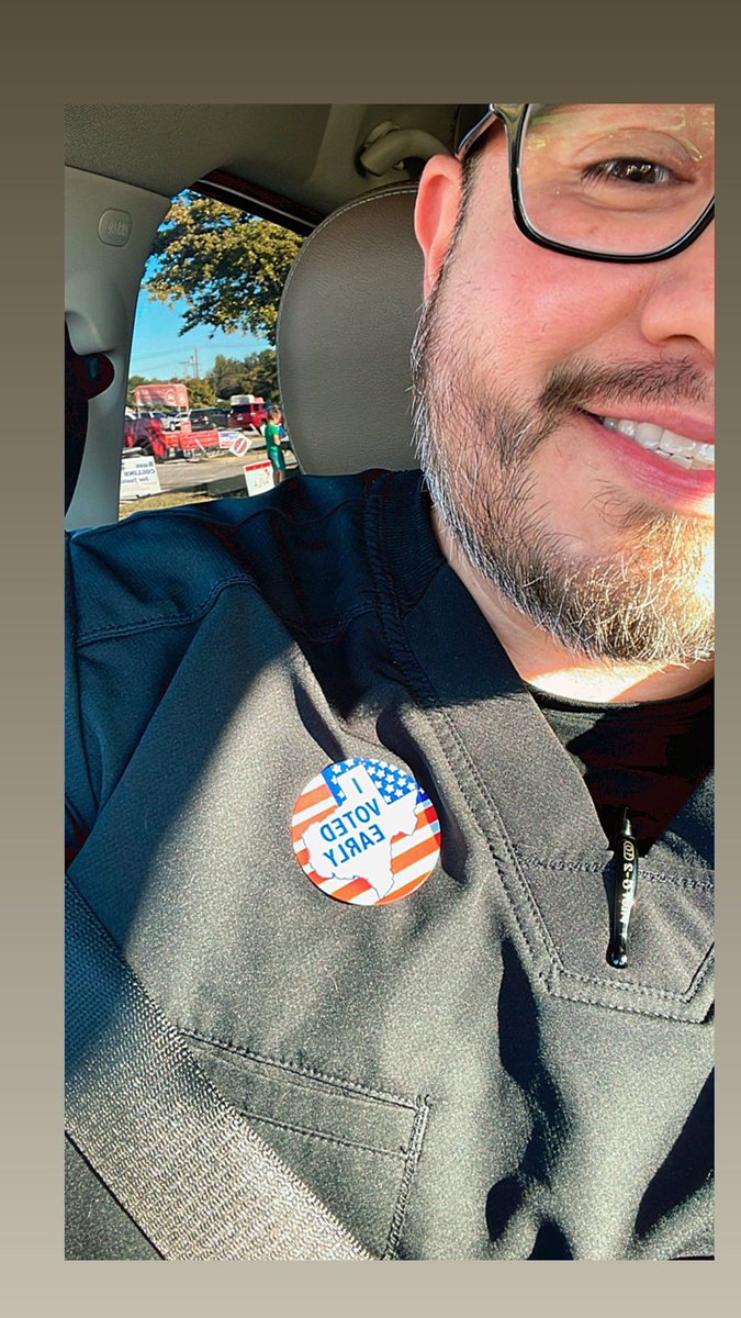 Frost2101's tweet image. Did my duty for a better Texas #BetoForGovernor 💙💙💙