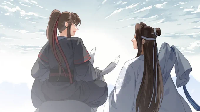 "from then on, he could never move his eyes away again"my favourite line from the novel was added, thank you manhua team for this incredible journey  