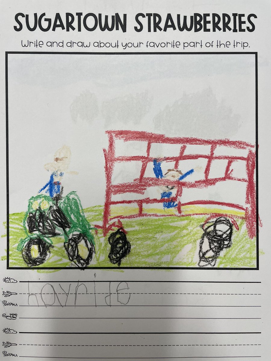 These kinder grizzlies had a fun morning at Sugartown Strawberries🎃🚜🌻 <a href="/GreystoneES/">Kevin Fagan, Ed. D.</a>