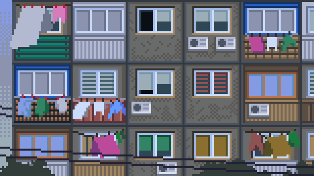 #Laundry 🧺👖👕 #pixel_dailies 
<a href="/Pixel_Dailies/">Pixel Dailies</a>  #dailyart #pixelart #aseprite